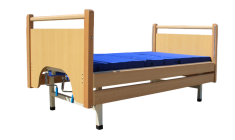 Wooden single and double swing nursing bed-