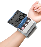 Voice wrist sphygmomanometer