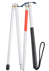 Four fold blind stick-