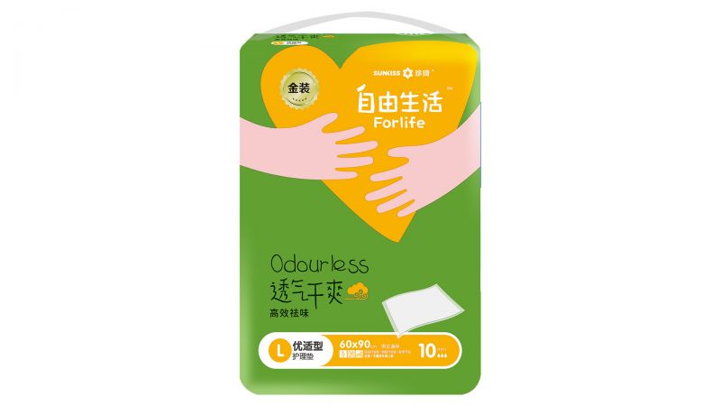 自由生活金裝成人護(hù)理墊 L碼-