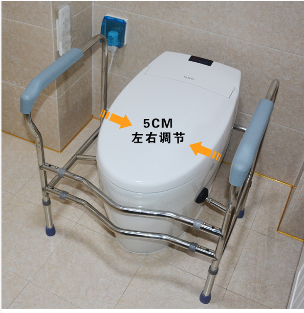 坐便器不銹鋼助力架-