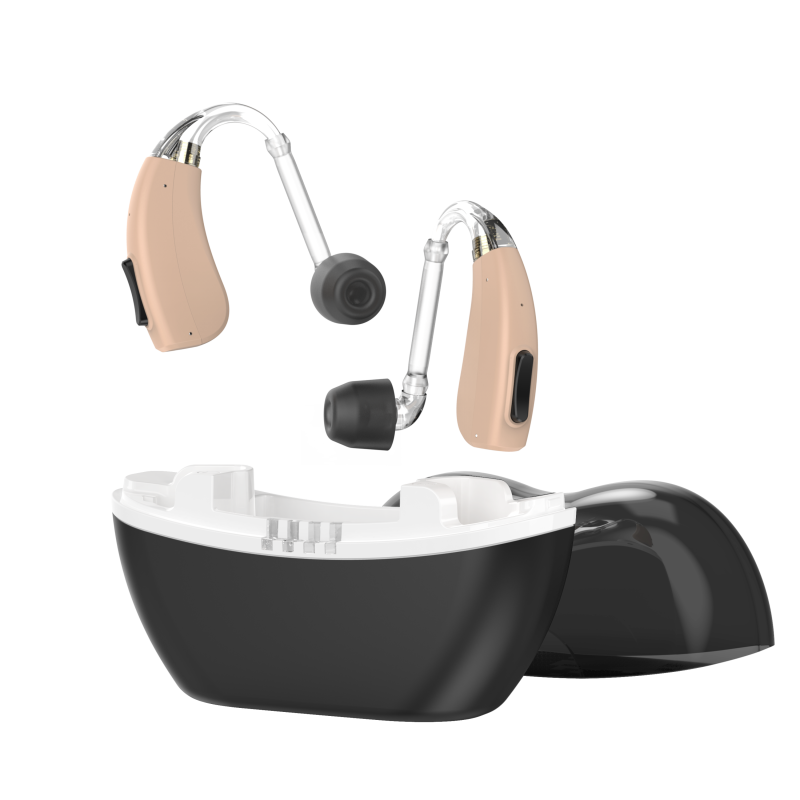 超大功率耳背式助聽器Forte201-