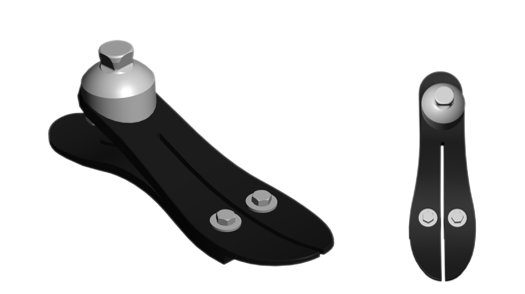 Low ankle split toe-