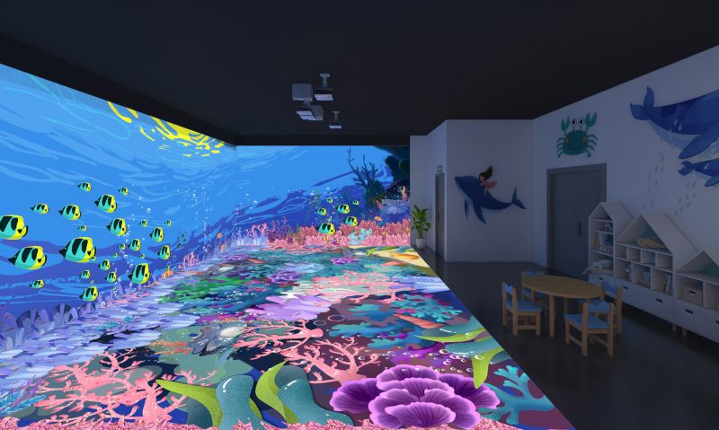 沉浸式全身體感互動干預(yù)系統(tǒng)-