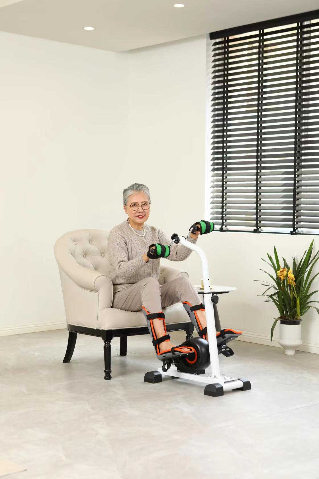 手搖電動腳踏車