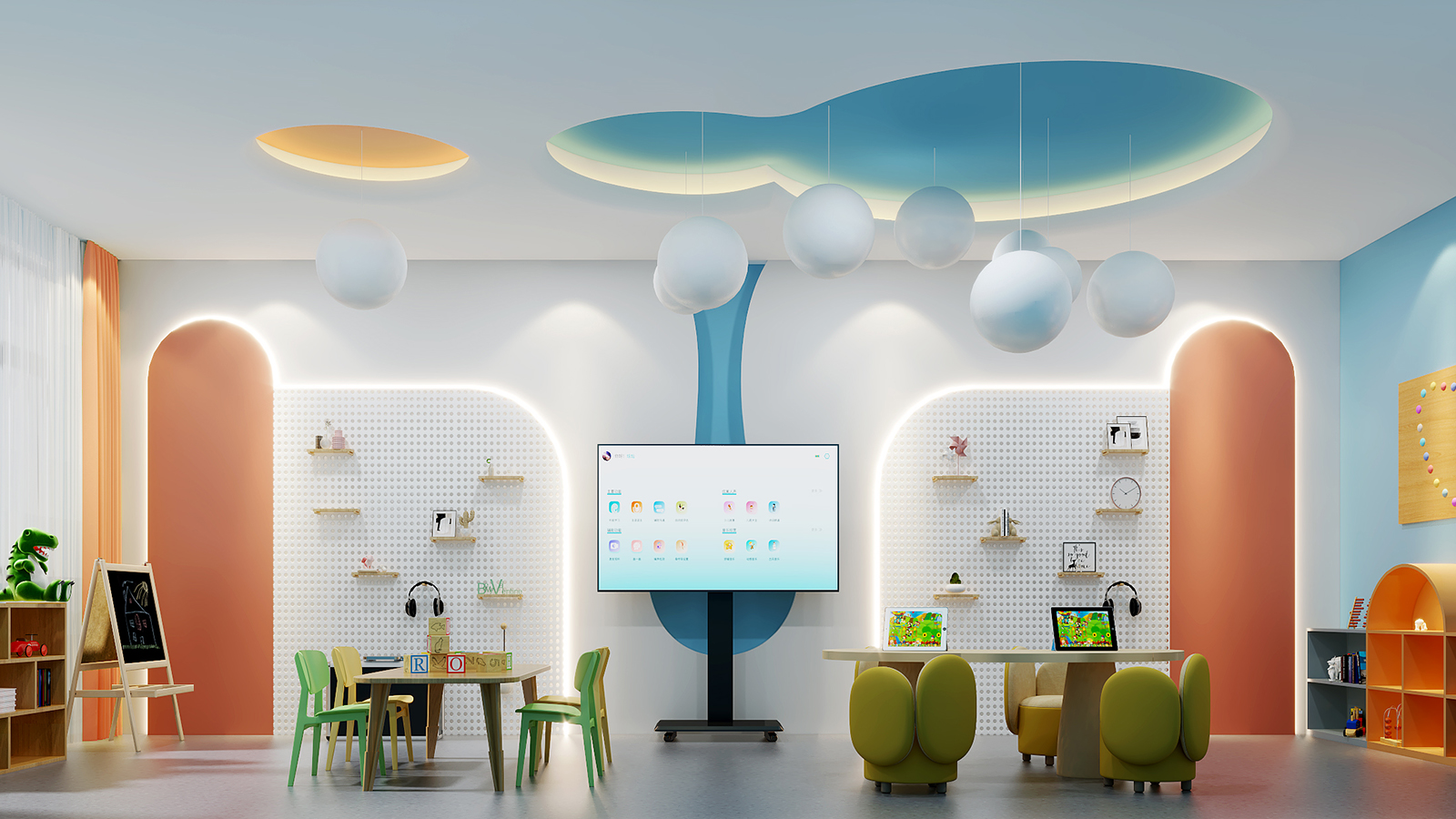 多媒體聽(tīng)力語(yǔ)言訓(xùn)練室