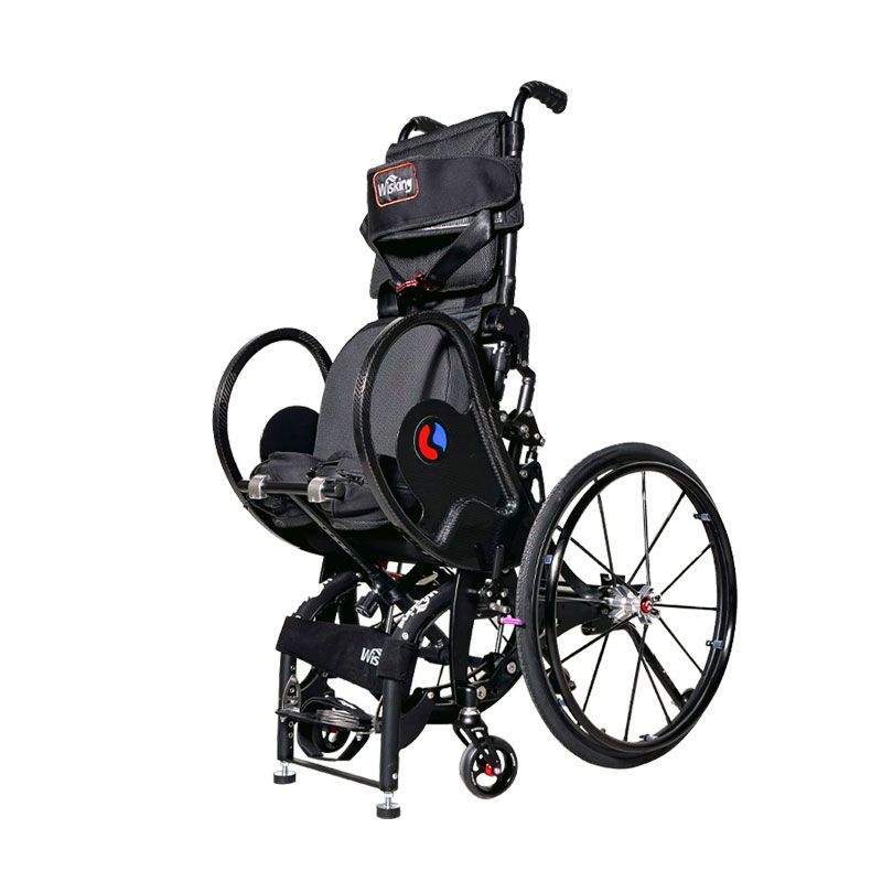 威之群手動(dòng)輪椅靠背后躺-