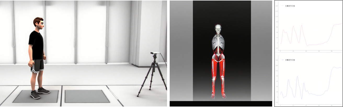 基于無標記運動捕獲的人體下肢生物力學分析系統(tǒng)